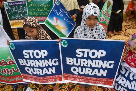 Denmark’s parliament adopts a law making it illegal to burn the Quran or other religious texts